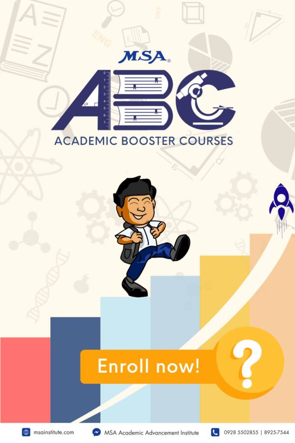 MSA Academic Booster Courses (MSA ABCs)