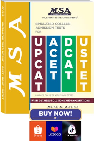 Simulated College Admission Tests for UPCAT, ACET, DCAT, and USTET